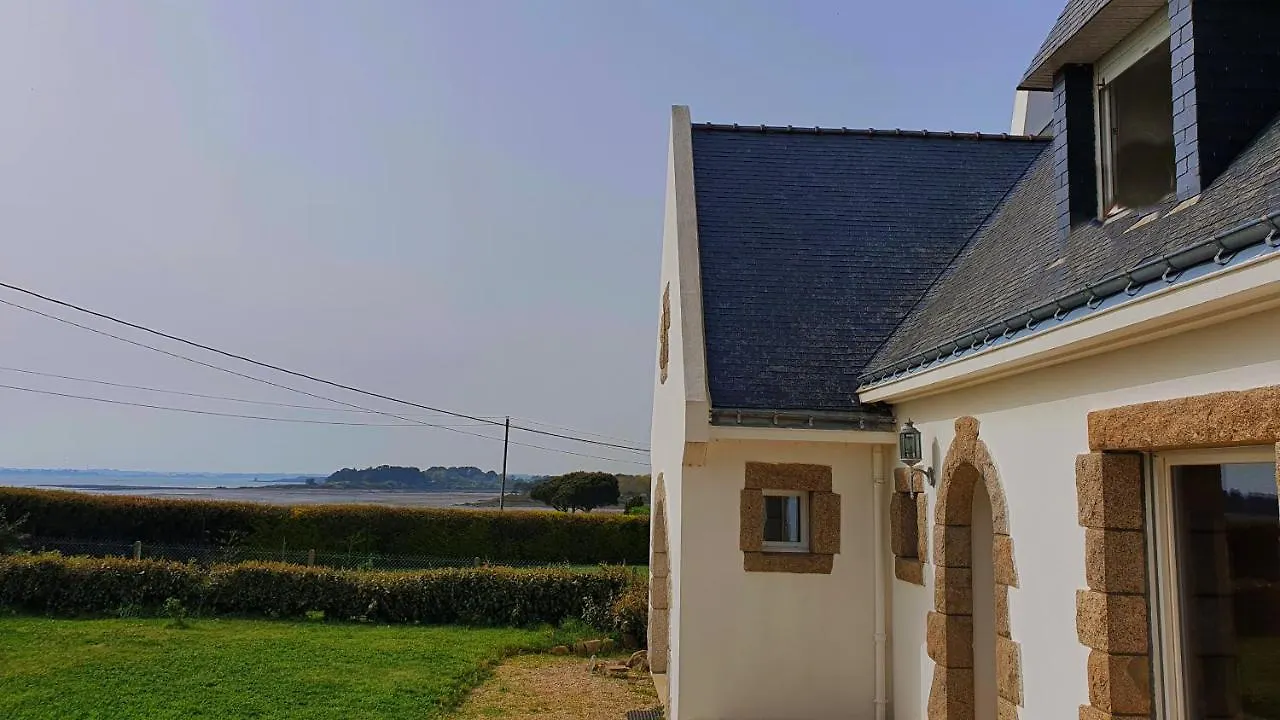 Maison Golfe Du Morbihan - Vue Mer - Plage A 600M - 6 Chambres Sene