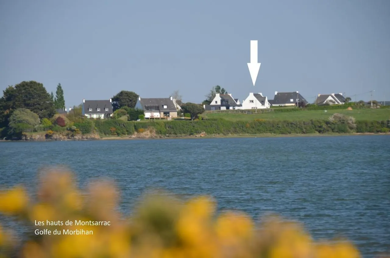 Maison Golfe Du Morbihan - Vue Mer - Plage A 600M - 6 Chambres Sene 0*,  France