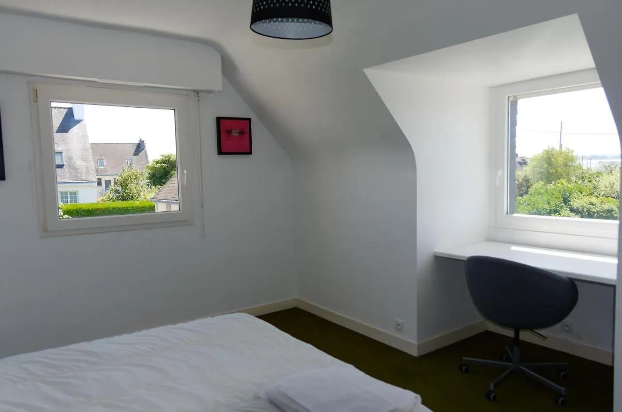 Maison Golfe Du Morbihan - Vue Mer - Plage A 600M - 6 Chambres Sene France