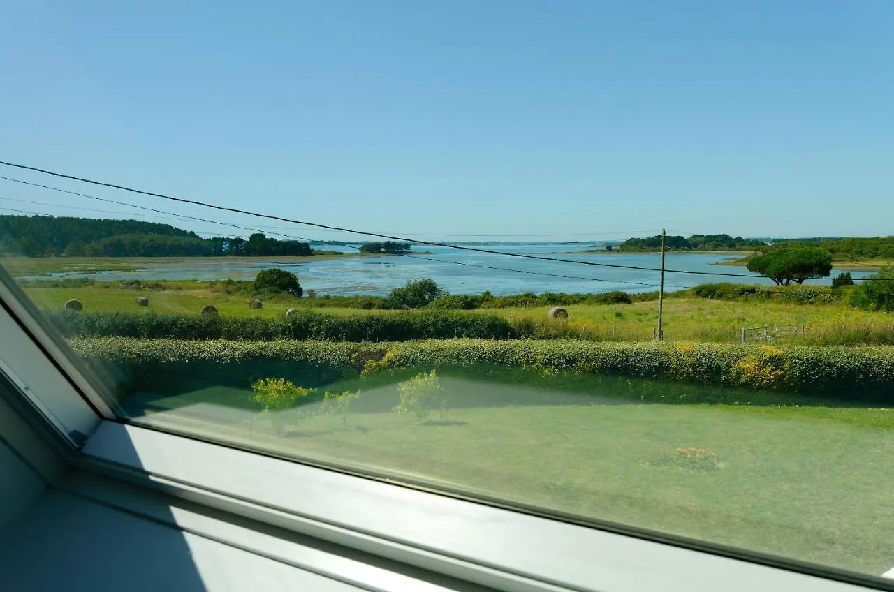 Maison Golfe Du Morbihan - Vue Mer - Plage A 600M - 6 Chambres Sene