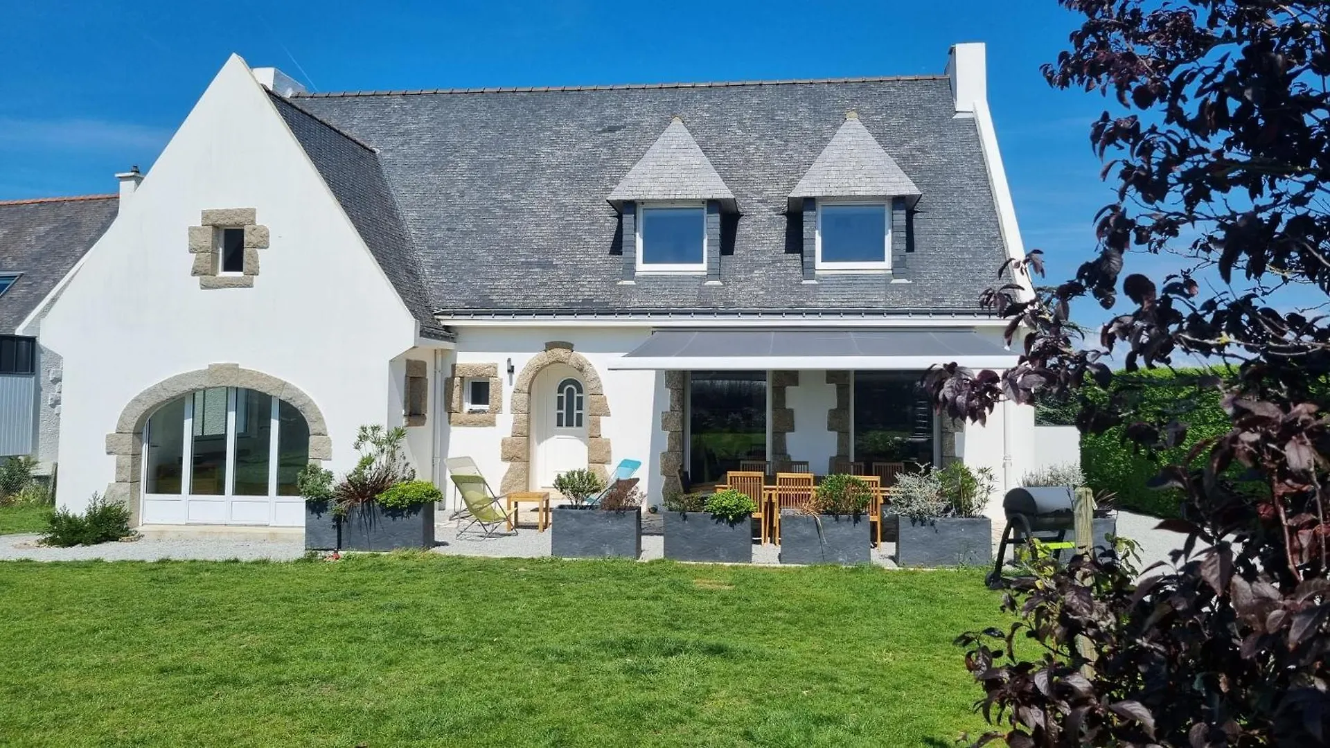 Maison Golfe Du Morbihan - Vue Mer - Plage A 600M - 6 Chambres Sene